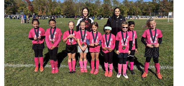 SAY North Champions 2025 - Headed to State - Coach Egan and 8U Girls